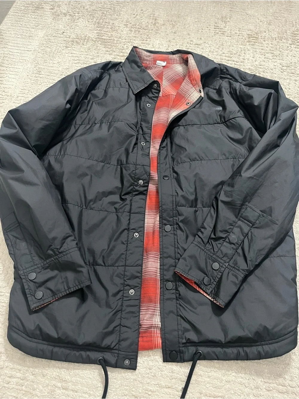 The North Face Reversible Flannel Jacket